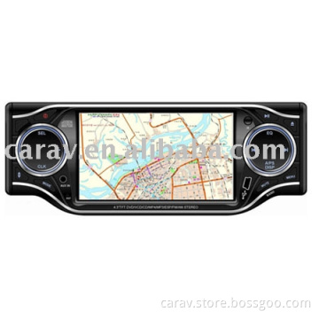 4.3&quot; One Din Indash Car GPS DVD player with DVB-T/touch screen/TV/bluetooth/RDS